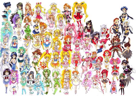 Respecting and admiring magical girls